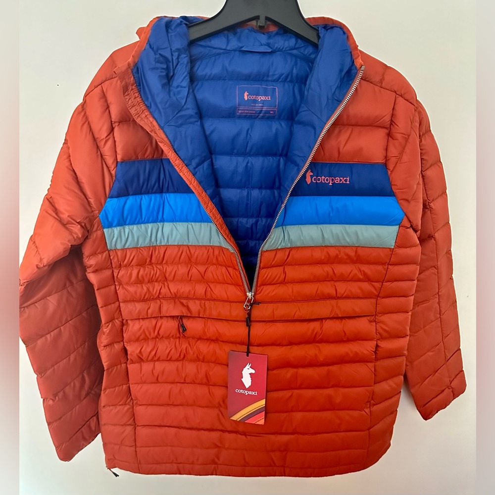 Cotopaxi Multicolor Puffer Jacket - Red, Blue, Gr… - image 7